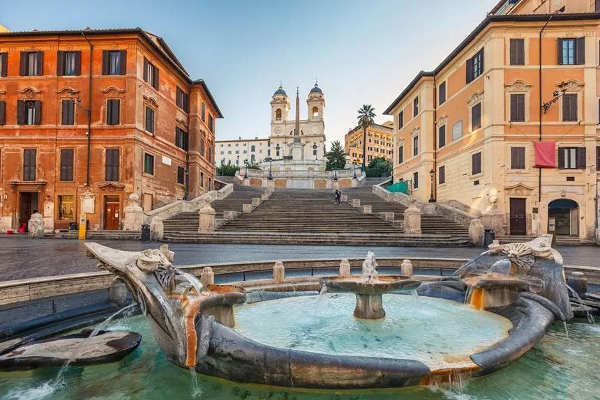 Imperial Peace and the French side of Rome