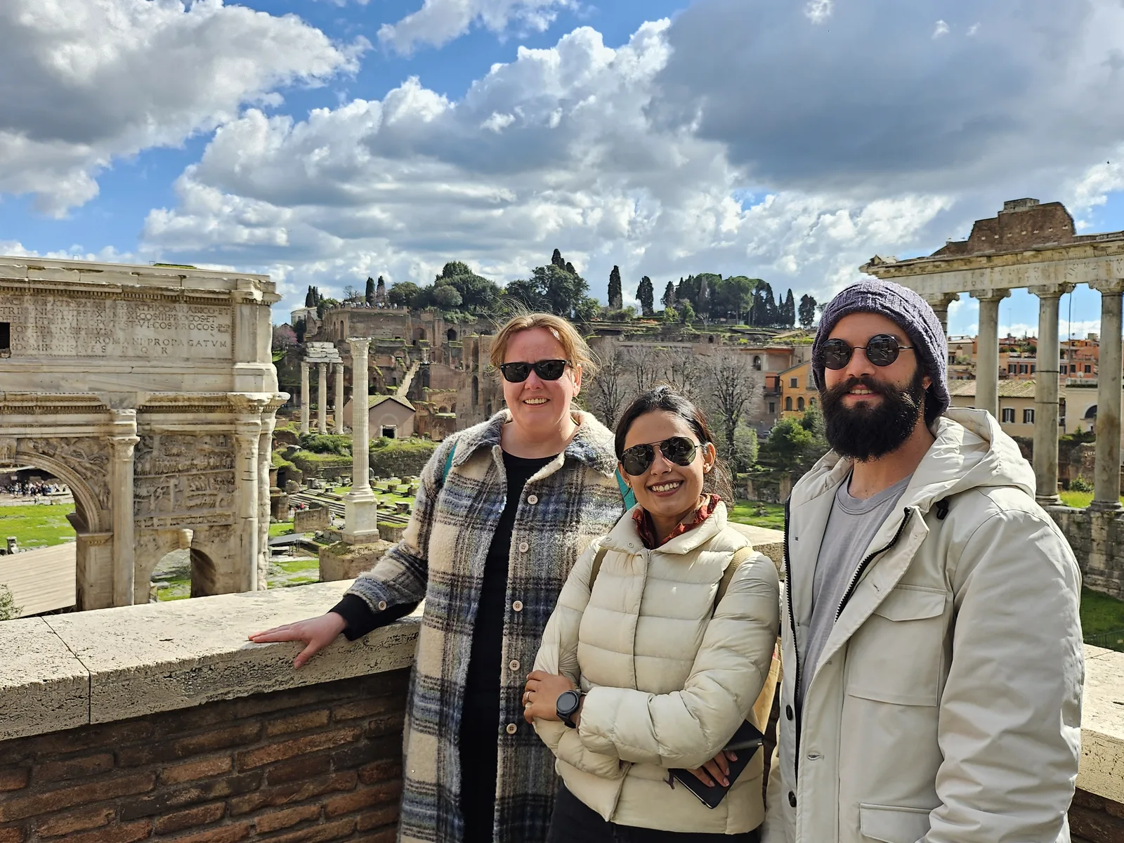 Ancient Rome — grupo no passeio